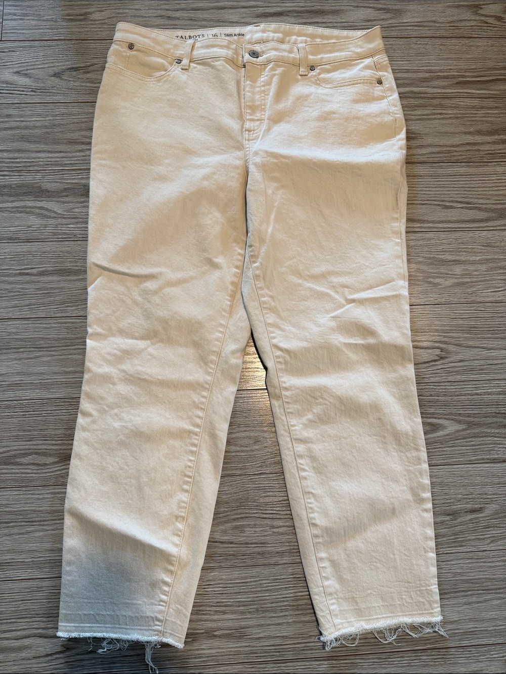 Talbots Flawless Slim Ankle Jeans